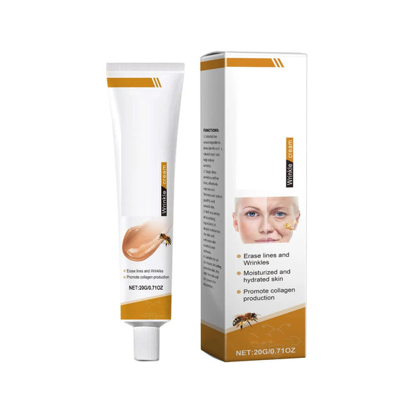 Nomilora Facial Care Cream in a tube with a box, hydrating and rejuvenating skin care for youthful appearance.